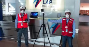 Aeropuerto Jorge Chávez implementó cámaras termográficas en protocolos de ingreso