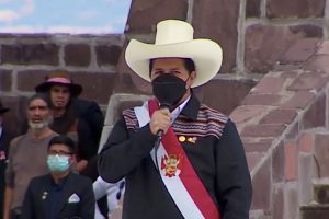 Presidente Castillo juramentó de manera simbólica en Ayacucho y convocó a la unidad del país