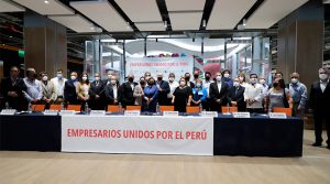 Empresarios unidos por el Perú