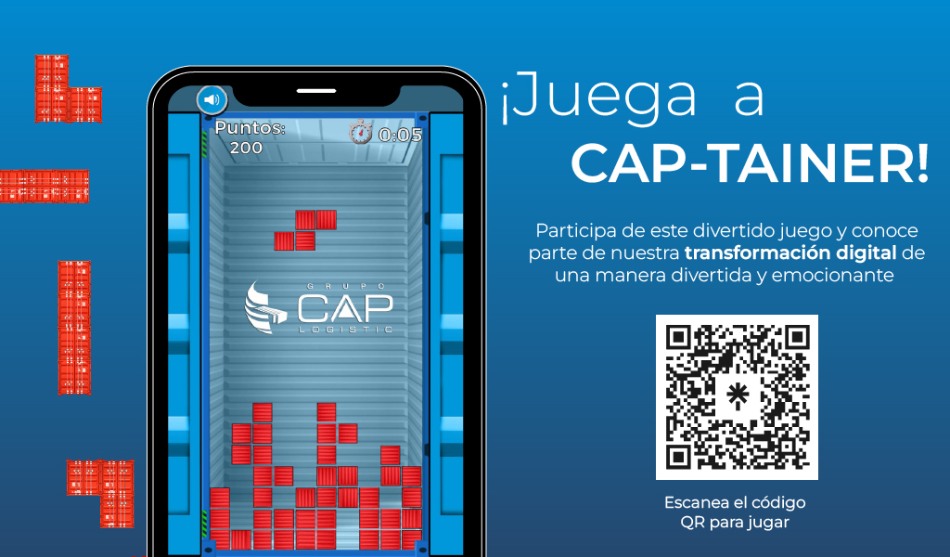 CAP Logistic:  Impulsa su transformación digital con su nuevo juego CAPtainer
