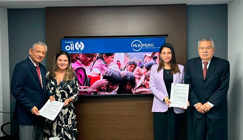 HLB Perú y Fundación Oli firman alianza solidaria