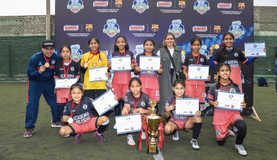 Futbolito Bimbo 2023 llevará a una ganadora a Barcelona