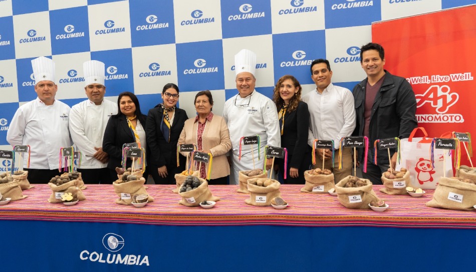 El Instituto Superior Columbia y Ajinomoto del Perú realizaron una fusión gastronómica a base de papa