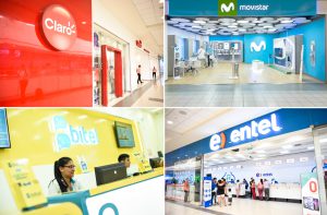 ¿Cuáles son los puntos de venta de las operadoras en Perú y donde contratar su servicio?