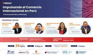 Datasur realizará evento para impulsar el comercio internacional en Perú