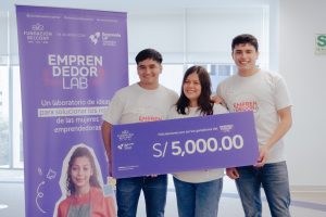Fundación Belcorp: Universitarios ganan Emprendedora Lab con asistente digital para microemprendedoras