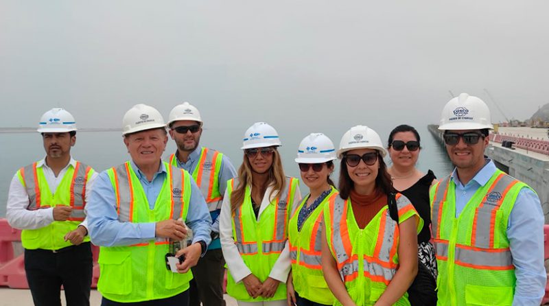 CCL acompaña misión comercial de Ecuador en visita a puerto de Chancay