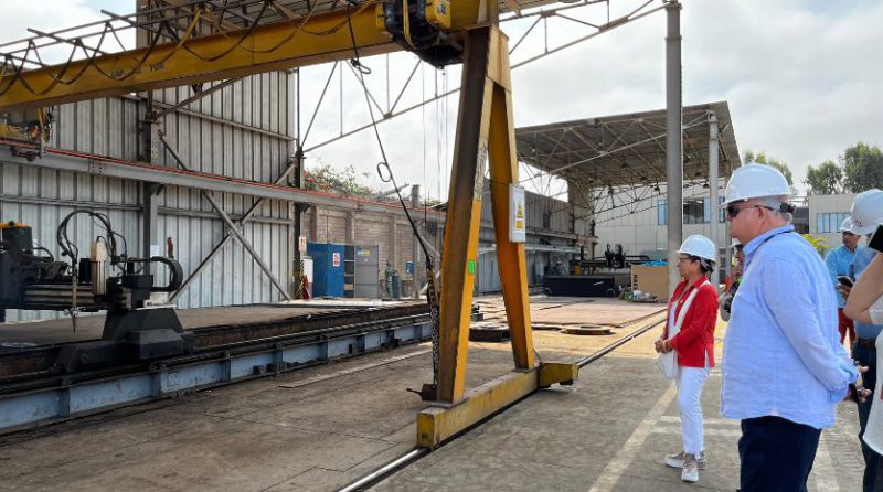 Directivos de la CCL visitaron moderna planta de HAUG en Lurín