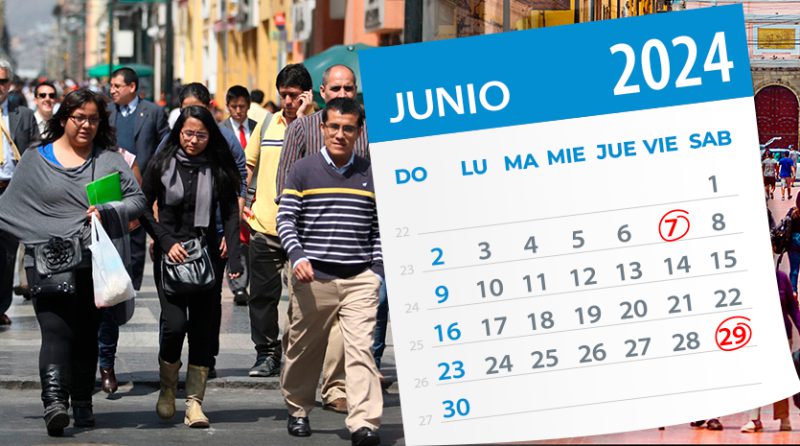 Si trabajo el feriado 7 de junio:¿cuánto me deben de pagar?