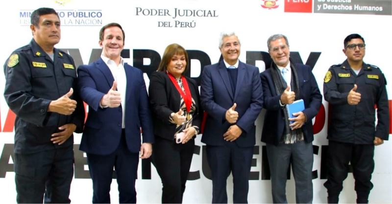 Presidente de la CCL visita Unidad de Flagrancia de Lima Centro