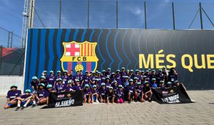 Grupo Bimbo lleva a 55 niñas de 22 países a jugar fútbol en el FC Barcelona