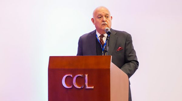 Hernán Lanzara, primer vicepresidente de la CCL en el VIII Congreso Internacional de Compliance y lucha anticorrupción.