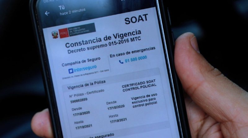 ¿Cómo obtener tu SOAT en línea en el Perú?