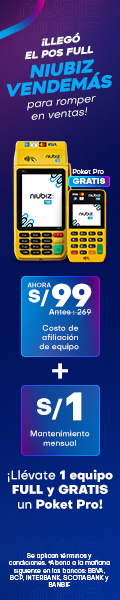 NIUBIZ – HASTA EL 20/07