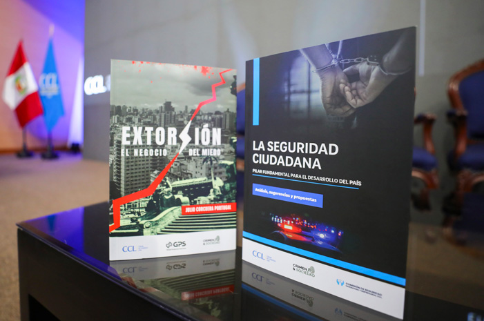 CCL en la FIL 2025: presentan libros para enfrentar la inseguridad ciudadana y la extorsión
