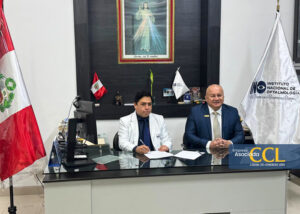 INO y Laboratorios Lansier firman convenio para impulsar la investigación en salud visual en Perú