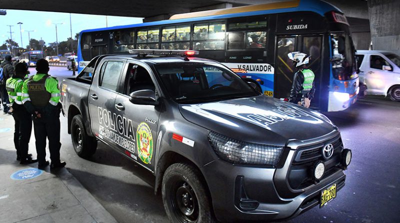 Medidas tomadas contra el sicariato y la extorsión en el transporte