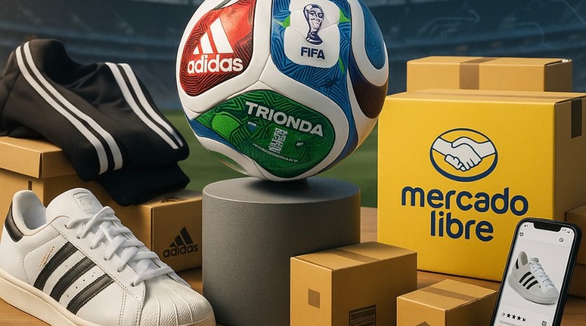 El balón del Mundial "Trionda" se puede adquirir en Mercado Libre. (Foto: Difusión).