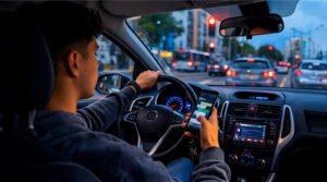 Lima: uno de cada cinco jóvenes maneja usando el celular