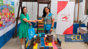 Ajinomoto dona mobiliario escolar reciclado y beneficia a estudiantes de Ventanilla
