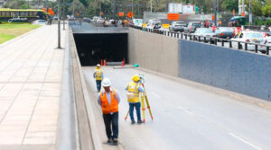 Cierre temporal en la Vía Expresa por obras de la Línea 2