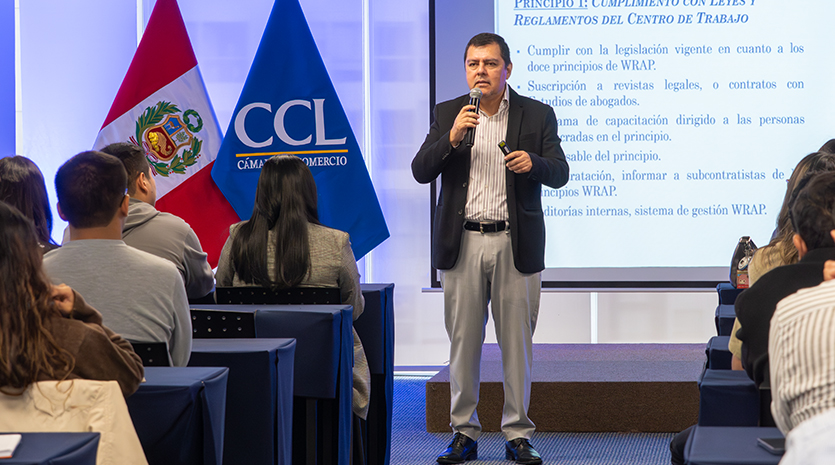 CCL fortalece la preparación de empresas peruanas para auditorías internacionales con capacitación WRAP-1